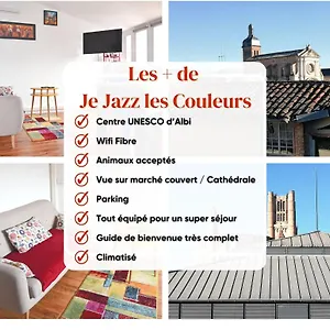 Je Jazz Les Couleurs A - Centre Unesco - Parking - Climatisation - Animaux Acceptes Apartment